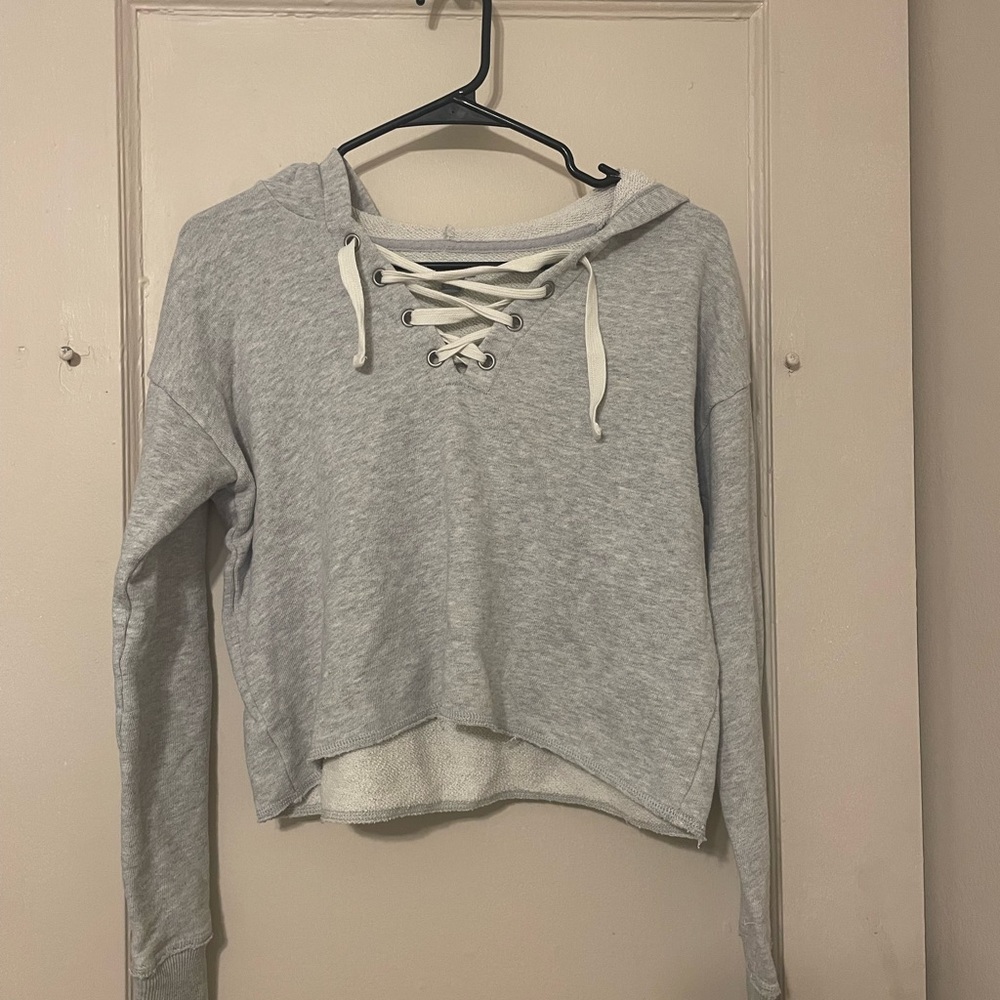 Cropped hoodie